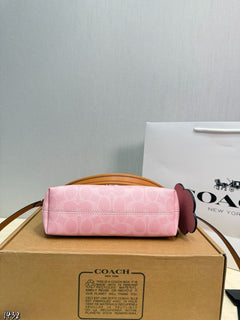 Coach Laurel Midnight Charm Shoulder Bag Pink