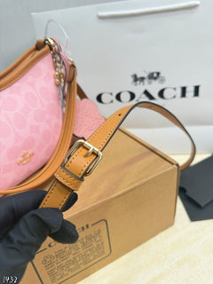 Coach Laurel Midnight Charm Shoulder Bag Pink