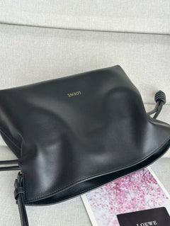 Loewe Flamenco Clutch Bag Black