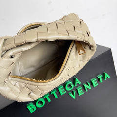 Bottega Veneta Mini Jodie knot Travertine