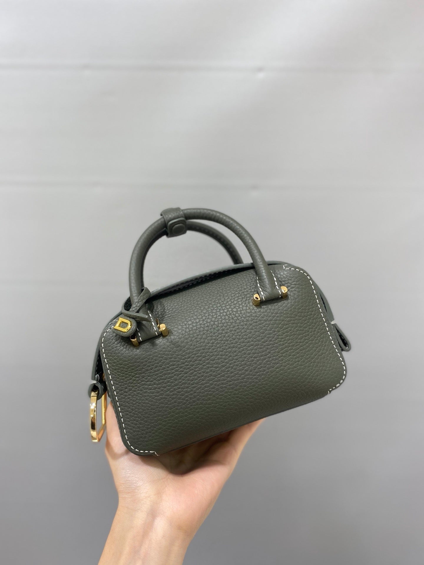Delvaux Cool Box Nano Army Green