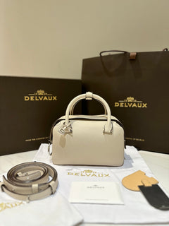Delvaux Cool Box Mini Bohème Off-White