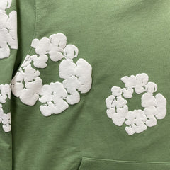 Moletom Cotton Wreath Denim Tears Green