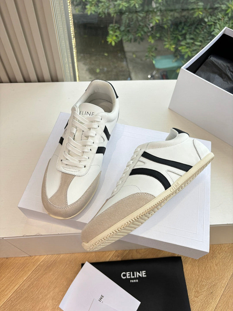 Celine Jogger Low Lace-Up Sneaker Black
