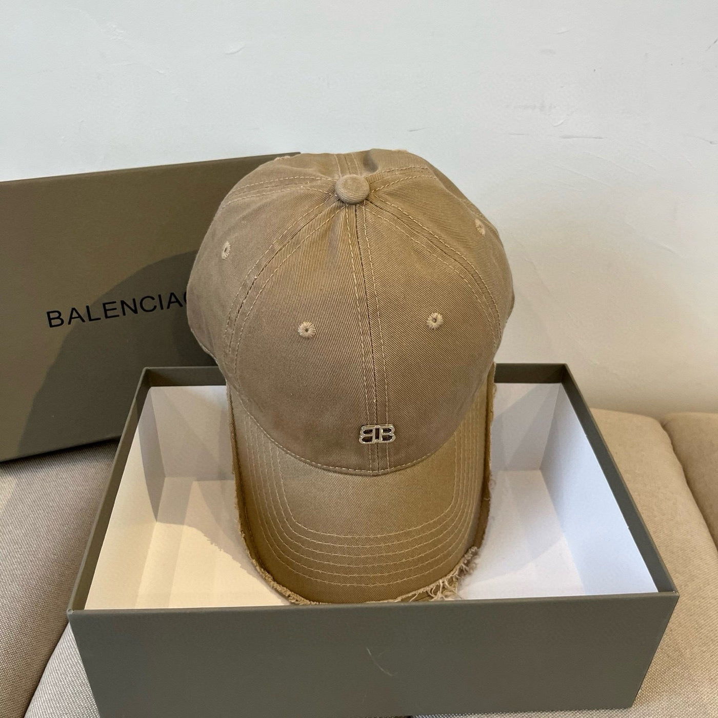 Boné Balenciaga Brown