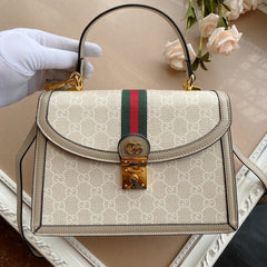 Bolsa GUCCI OPHIDIA SMALL TOP HANDLE BAG.