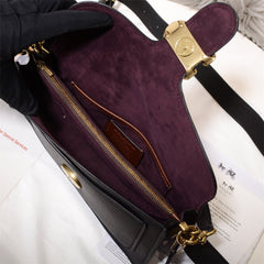 Coach Tabby 26 Black Ferragens Douradas