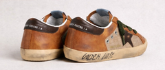 Golden Goose Super-Star Green Shoelace.