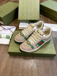 Gucci Screener GG Canvas Distressed