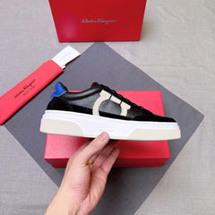 Tênis Ferragamo Gancini Leather
