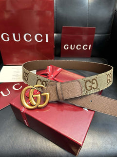 Cinto Gucci GG Golden.