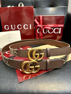 Cinto Gucci GG Golden.
