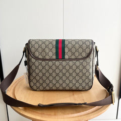 Gucci Ophidia Medium Messenger Bag Beige