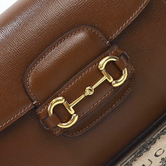 Bolsa Horsebit 1955 Marrom