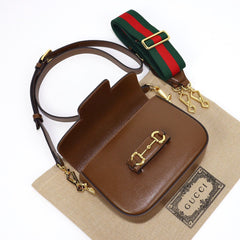 Bolsa Horsebit 1955 Marrom