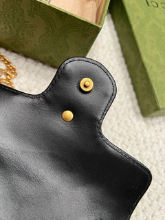 Gucci GG Marmont Mini Bag Black.