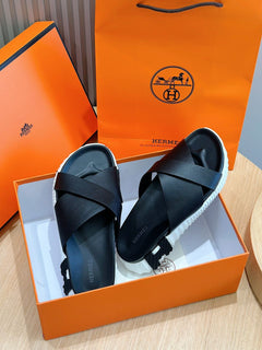 Hermes Sandal Infra Black White.
