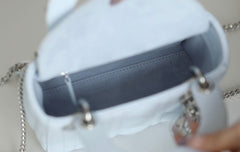 Dior Small Lady Dior Cyan