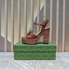 Gucci Interlocking GG Com Salto 110mm