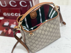 Gucci GG Emblem Small Shoulder Bag