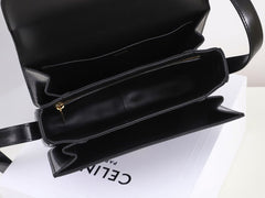 Celine Calfskin Teen Cuir Triomphe Anthracite