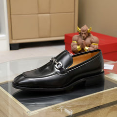 Ferragamo Mocassim Gancini Loafer Preto.