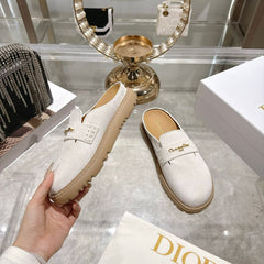 suede mule by Christian Dior