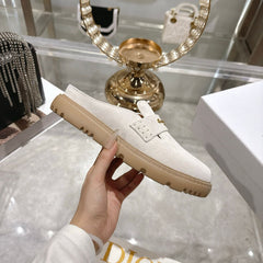 suede mule by Christian Dior