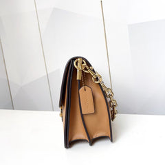 Bolsa Coach Chain Tabby Shoulder Bag