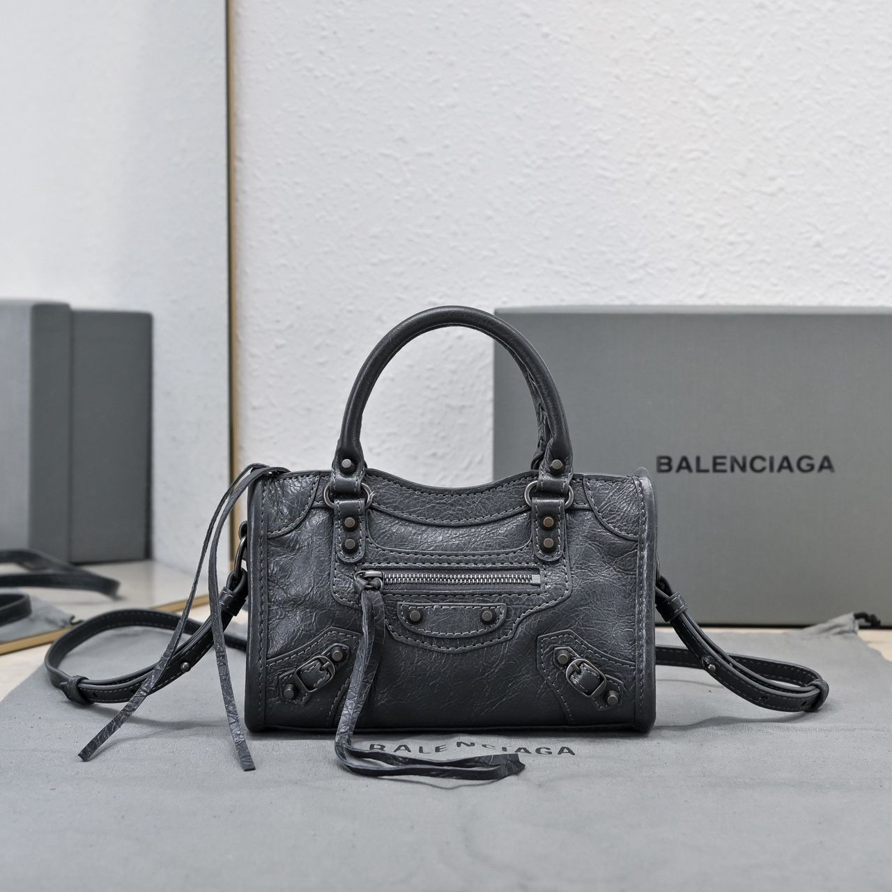 Balenciaga City Mini Black
