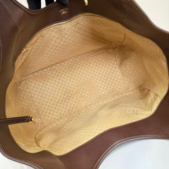 Gucci Jackie Tote Bag Beige Ebony .