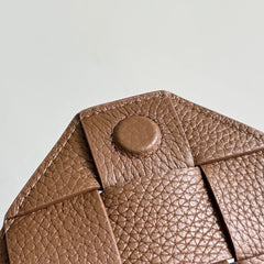 Bottega Veneta Cassette Intrecciato Leather Bag Caramel .
