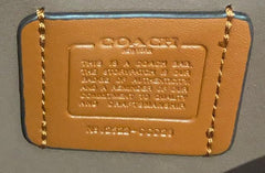Coach Tabby Chain Crossbody 19 Signature Canvas Tan/Rust .
