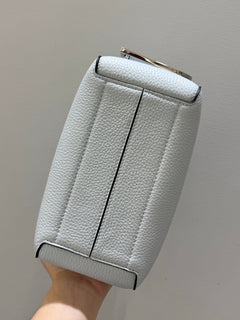 Delvaux Cool Box Mini Bohème White / Black