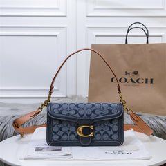 Bolsa Coach Tabby Shoulder Bag 26 in Signature Chambray.
