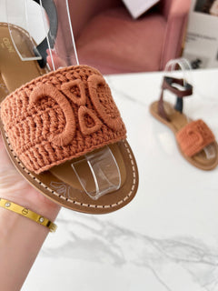 CELINE LYMPIA FLAT STRAP SANDAL