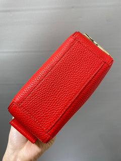 Delvaux Cool Box Nano Red