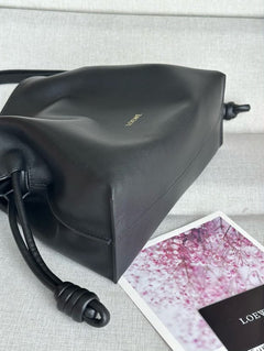 Loewe Flamenco Clutch Bag Black