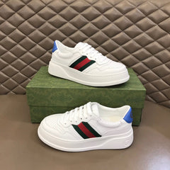 Gucci Chunky GG Web Sneaker White Blue.