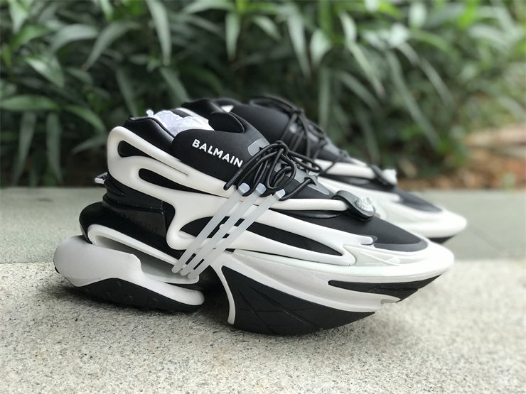 Balmain Unicorn Low-Top Black White ( Pronta entrega )