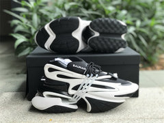 Balmain Unicorn Low-Top Black White ( Pronta entrega )