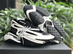 Balmain Unicorn Low-Top Black White ( Pronta entrega )