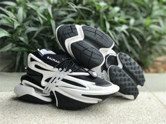 Balmain Unicorn Low-Top Black White ( Pronta entrega )