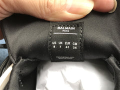 Balmain Unicorn Low-Top Black White ( Pronta entrega )