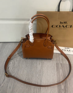 Coach Soft Empire Carryall 21 Saddle