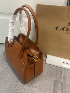 Coach Soft Empire Carryall 21 Saddle
