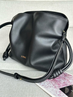 Loewe Flamenco Clutch Bag Black