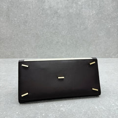 bolsa tote Ferragamo Hug bege e black