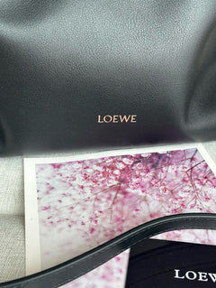 Loewe Flamenco Clutch Bag Black
