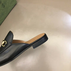 Gucci Princetown Slipper Black Leather.